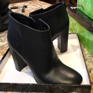Sam Edelman Black Heeled Booties
